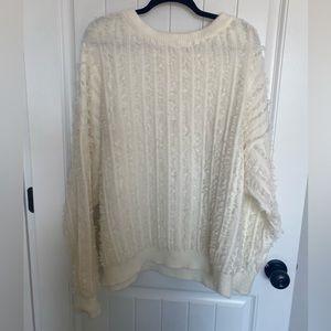 White sweater